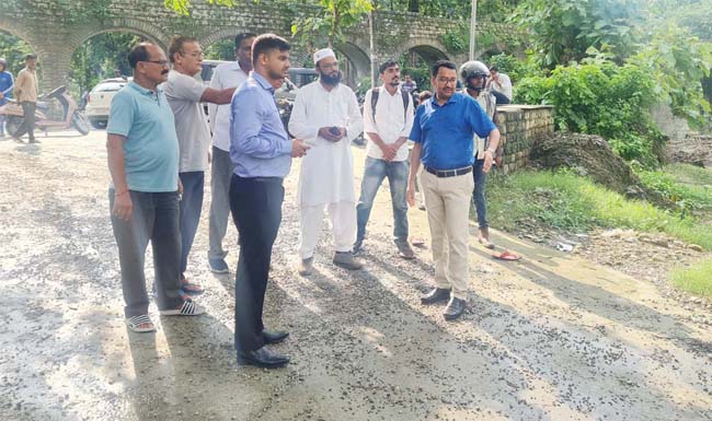 एक युवक रपटे मे बहा,शव बरामद